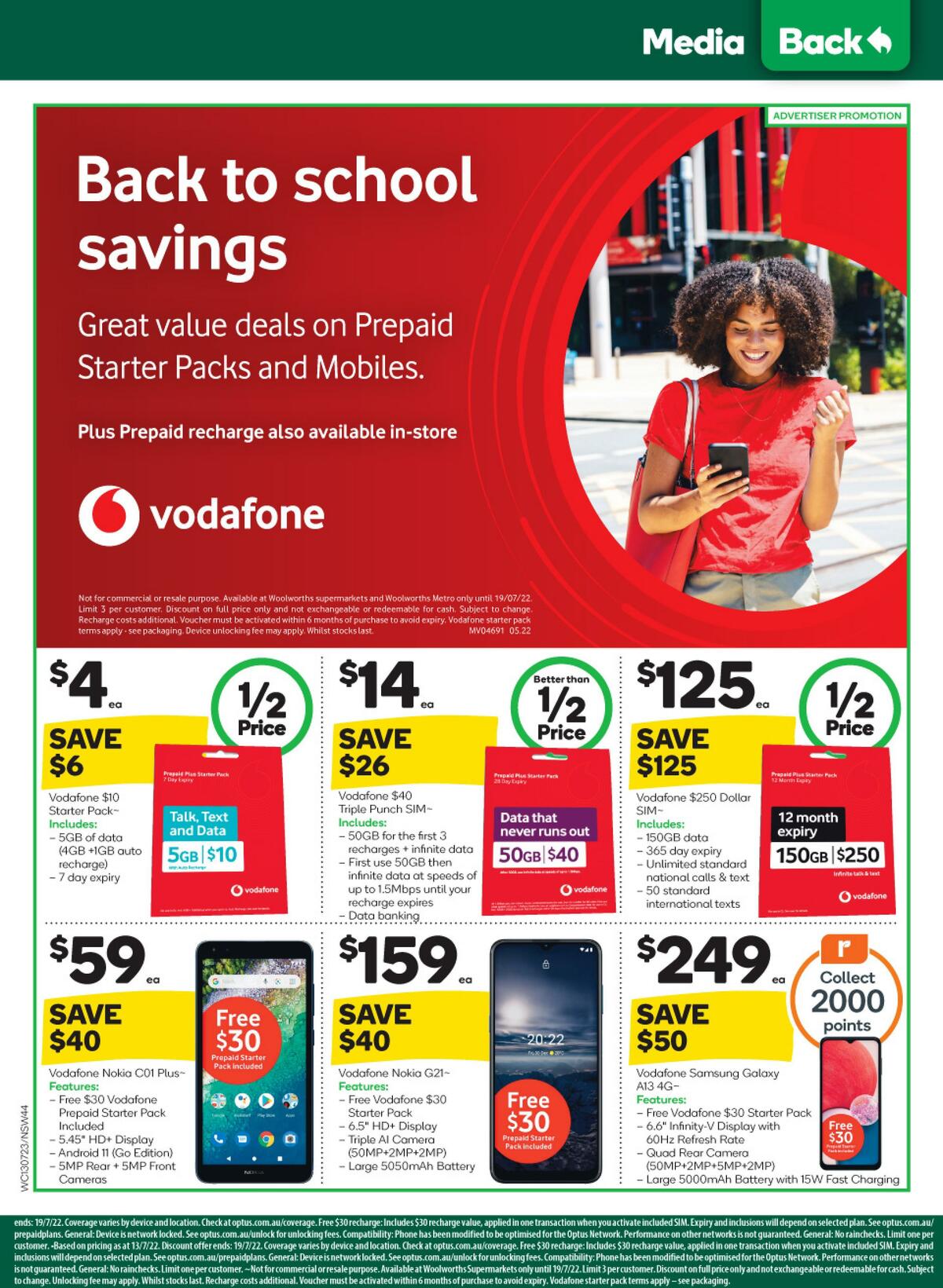 Woolworths Catalogues from 13 July