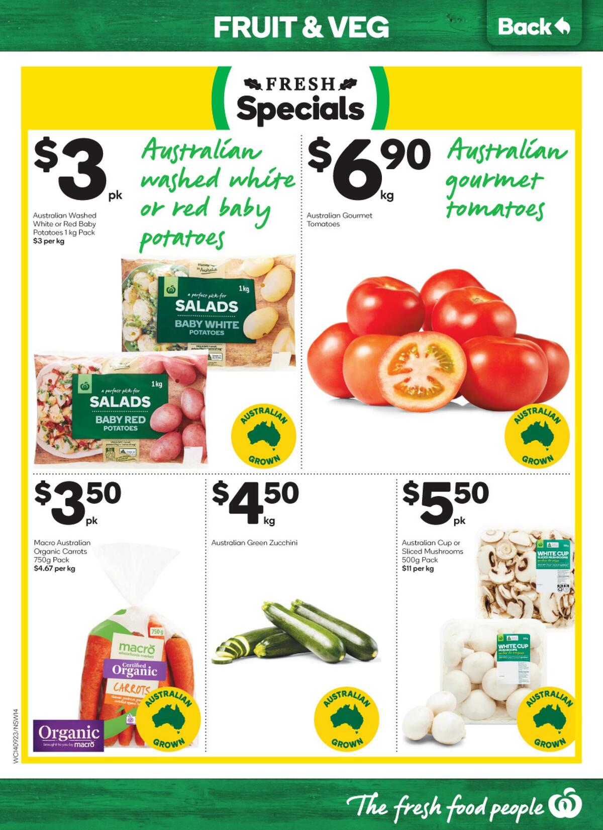 Woolworths Catalogues from 14 September