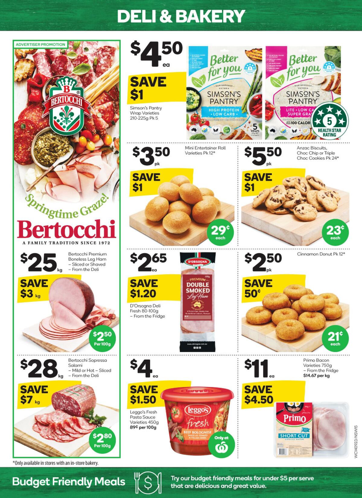 Woolworths Catalogues from 14 September