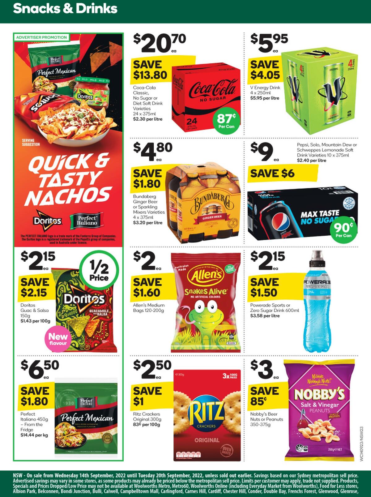 Woolworths Catalogues from 14 September