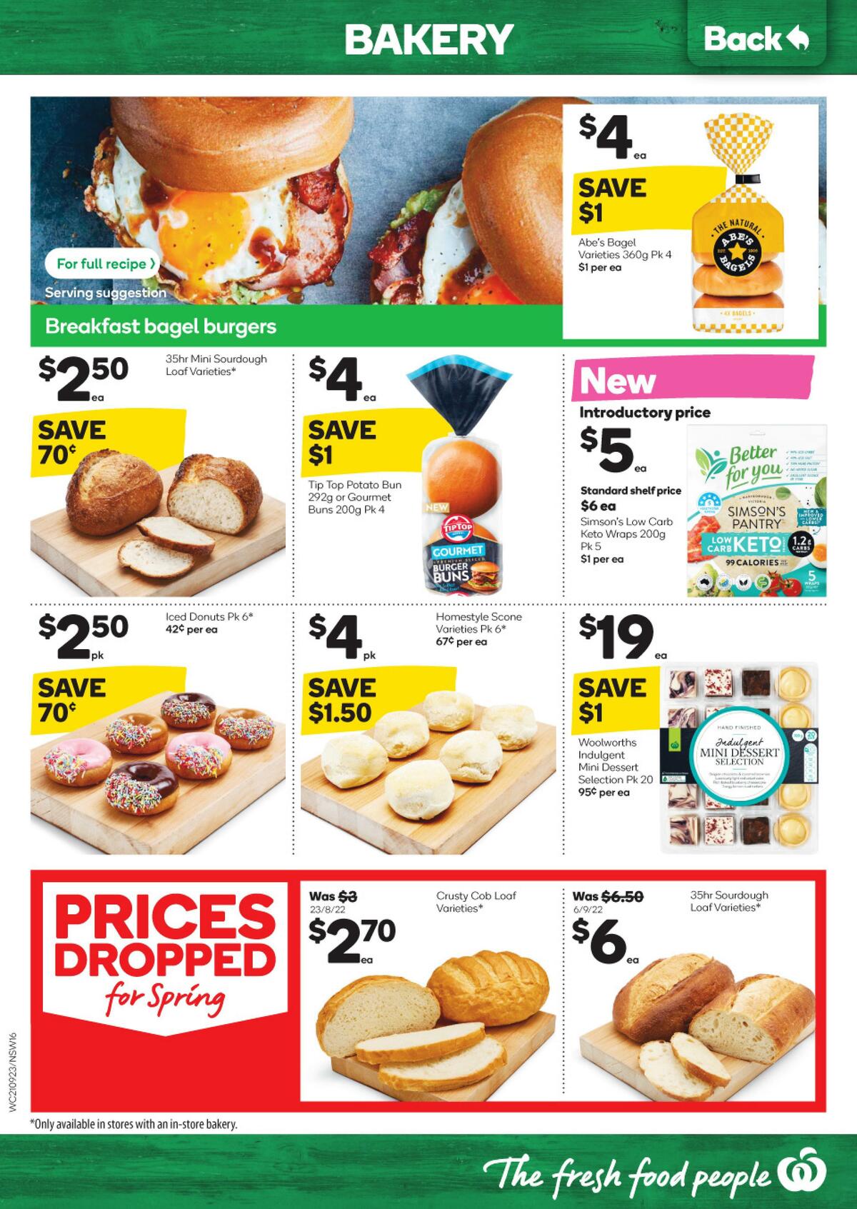 Woolworths Catalogues from 21 September