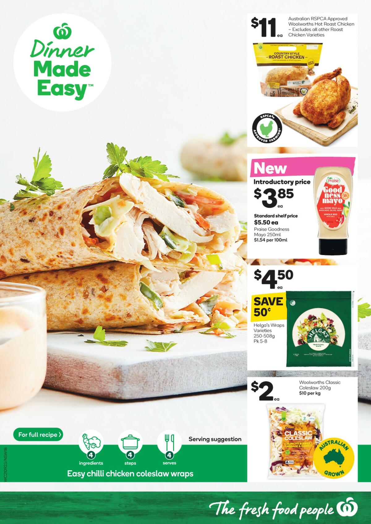 Woolworths Catalogues from 21 September