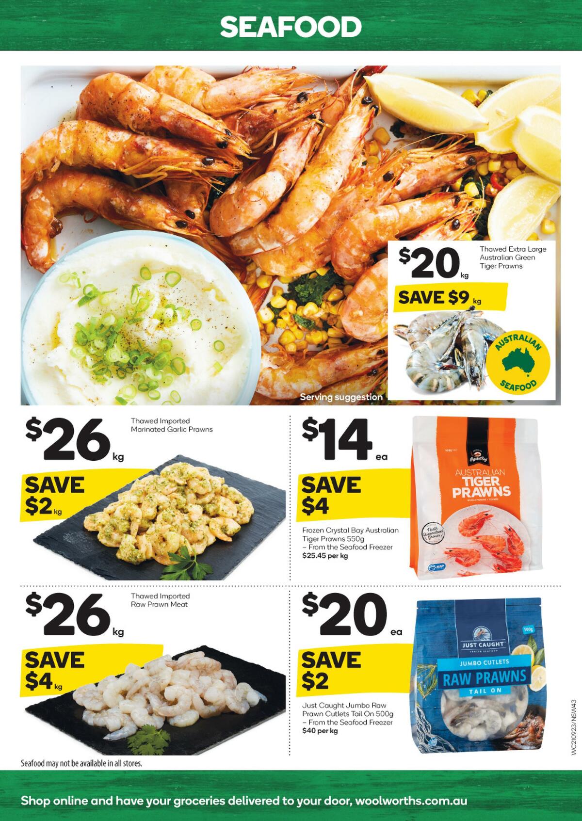 Woolworths Catalogues from 21 September