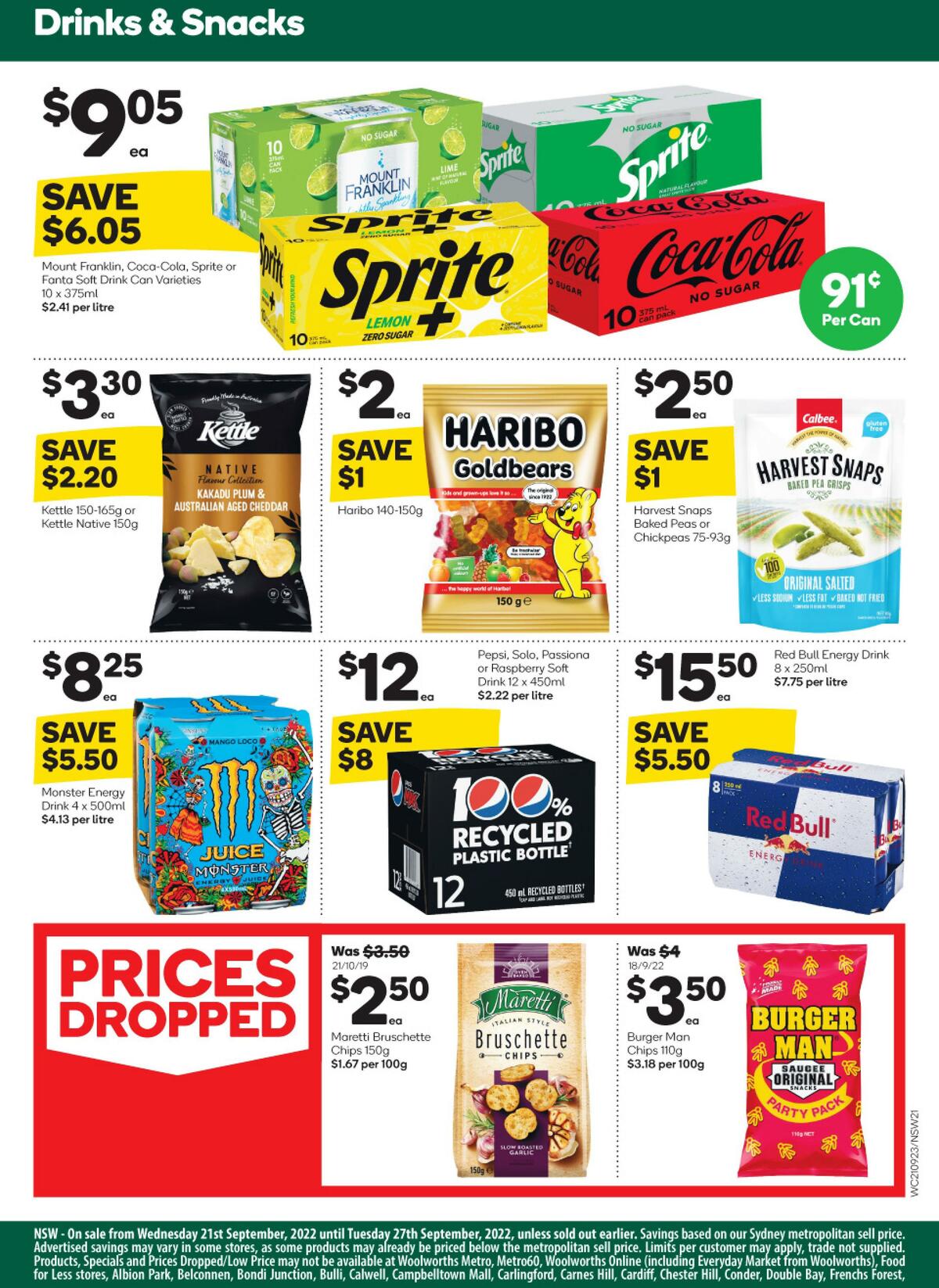 Woolworths Catalogues from 21 September