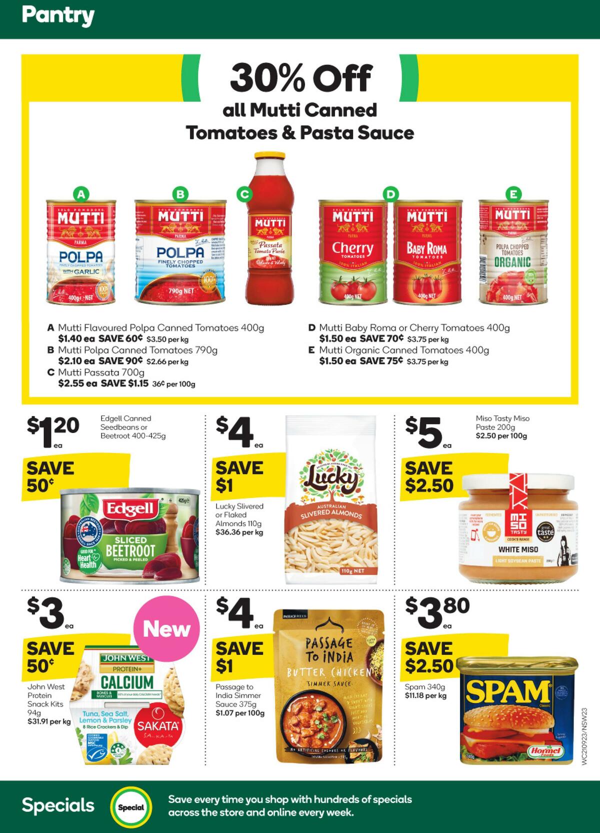 Woolworths Catalogues from 21 September