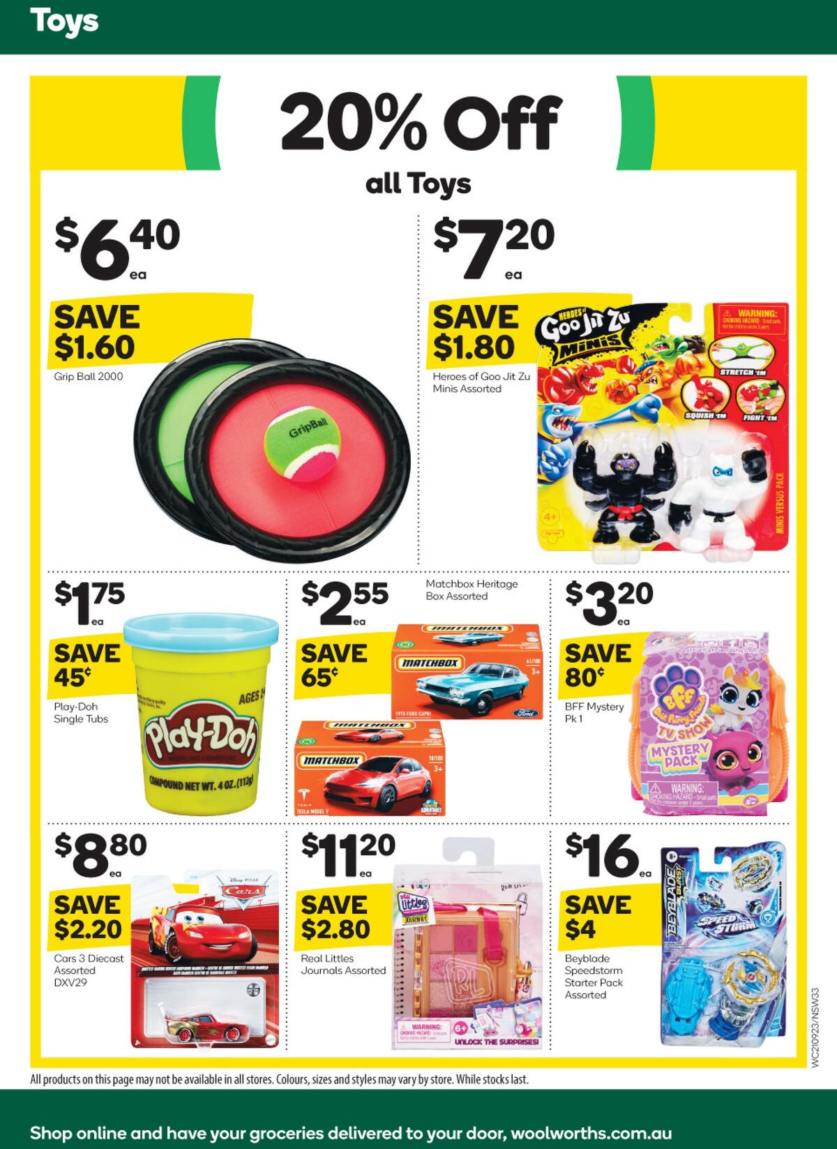 Woolworths Catalogues from 21 September