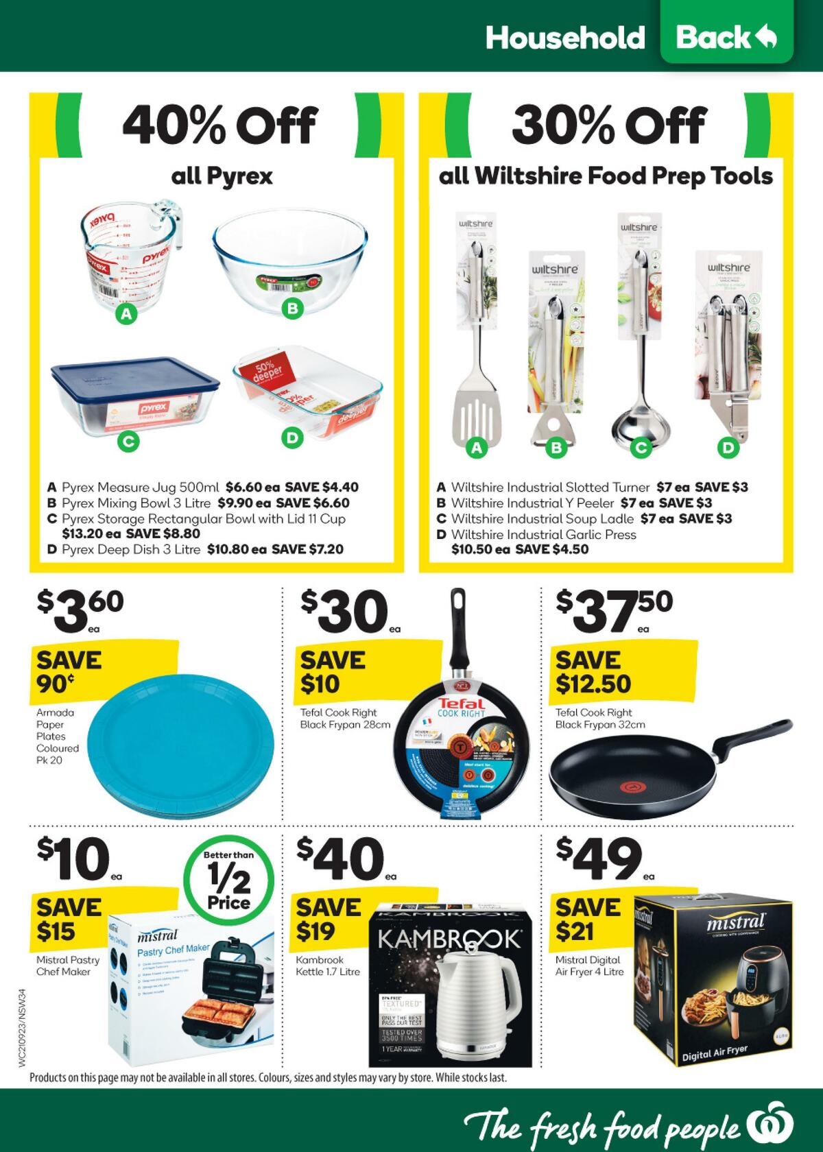 Woolworths Catalogues from 21 September