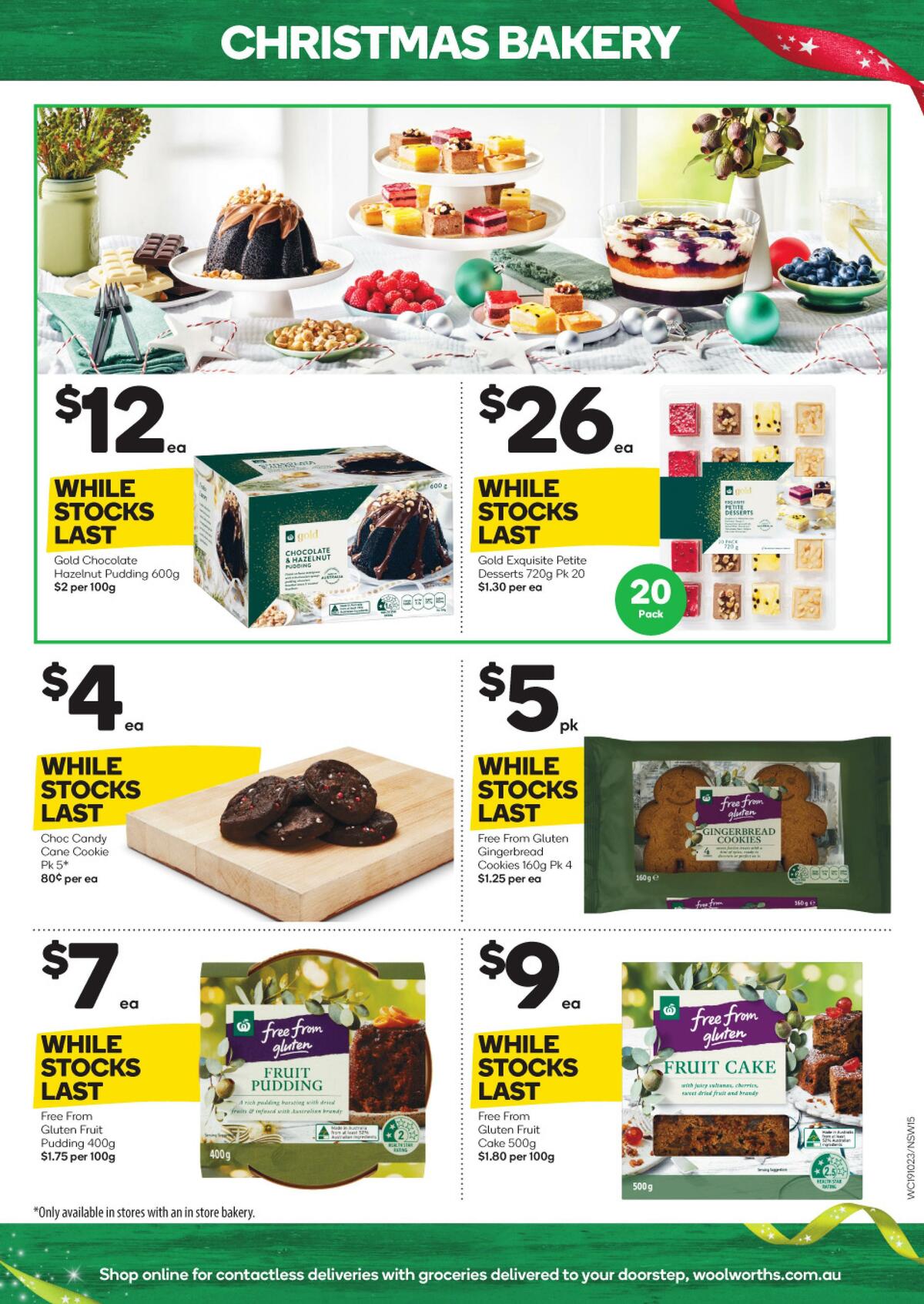 Woolworths Catalogues from 19 October