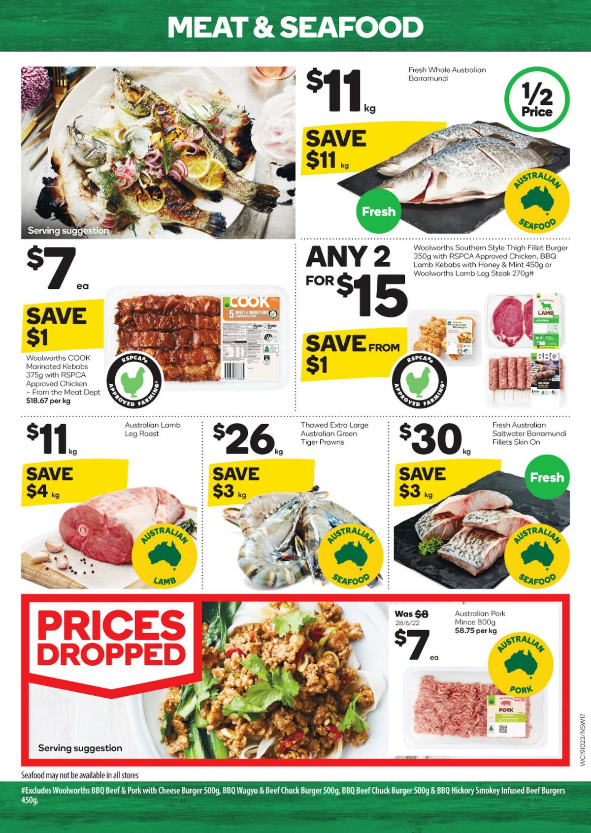 Woolworths Catalogues from 19 October