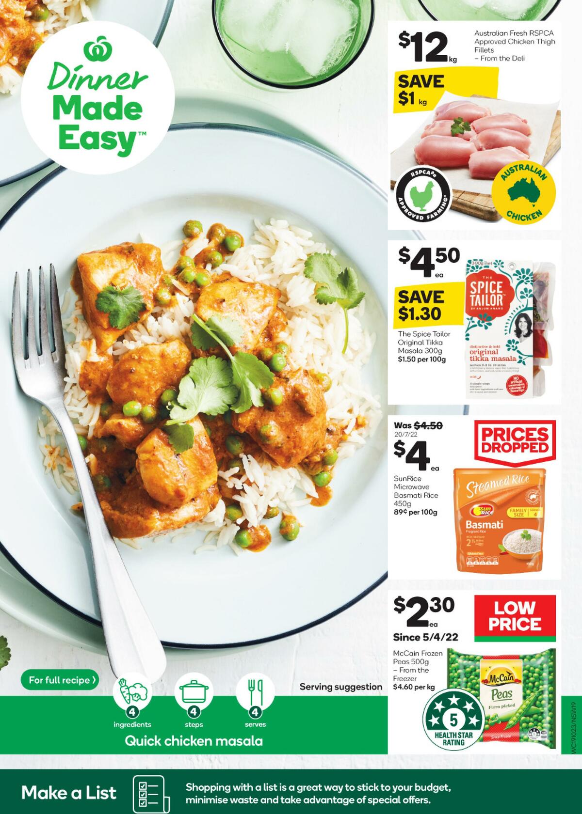 Woolworths Catalogues from 19 October