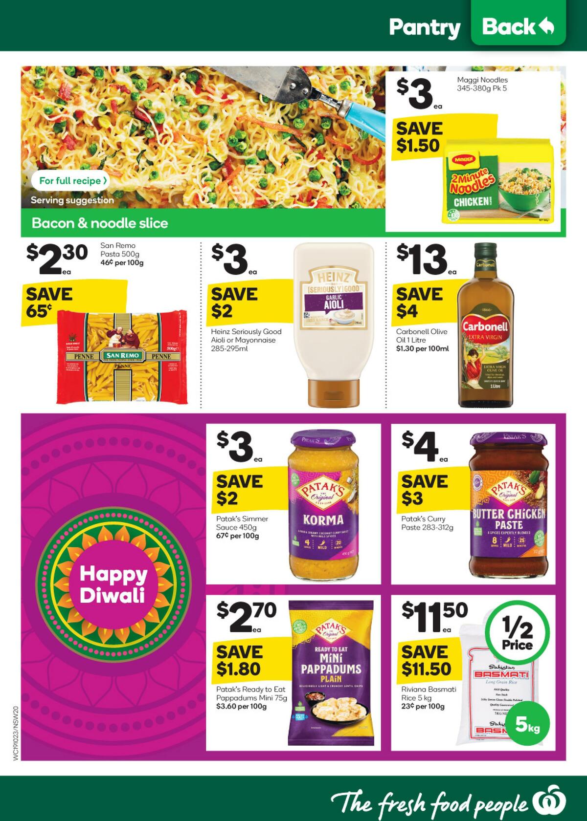 Woolworths Catalogues from 19 October