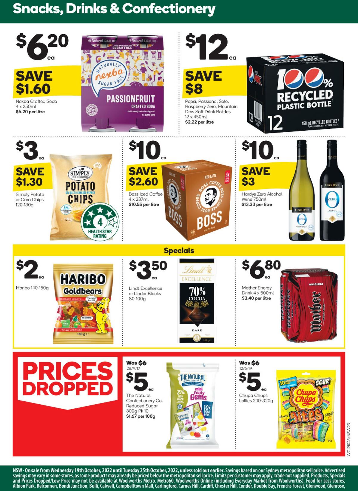 Woolworths Catalogues from 19 October