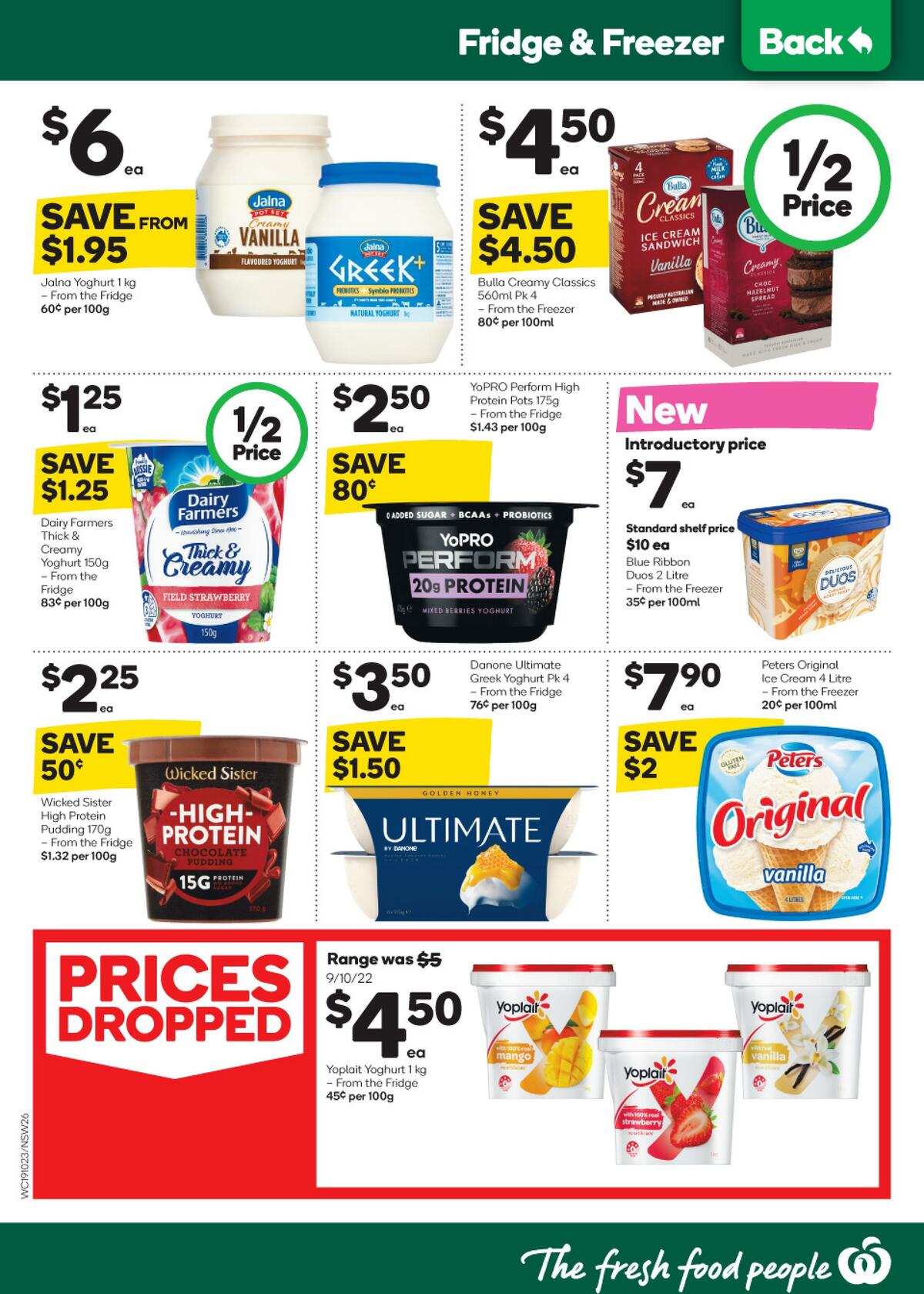 Woolworths Catalogues from 19 October