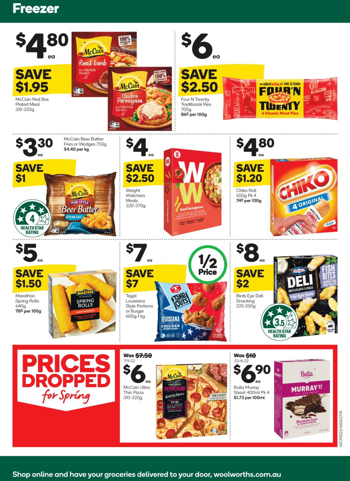 Woolworths Catalogues from 19 October