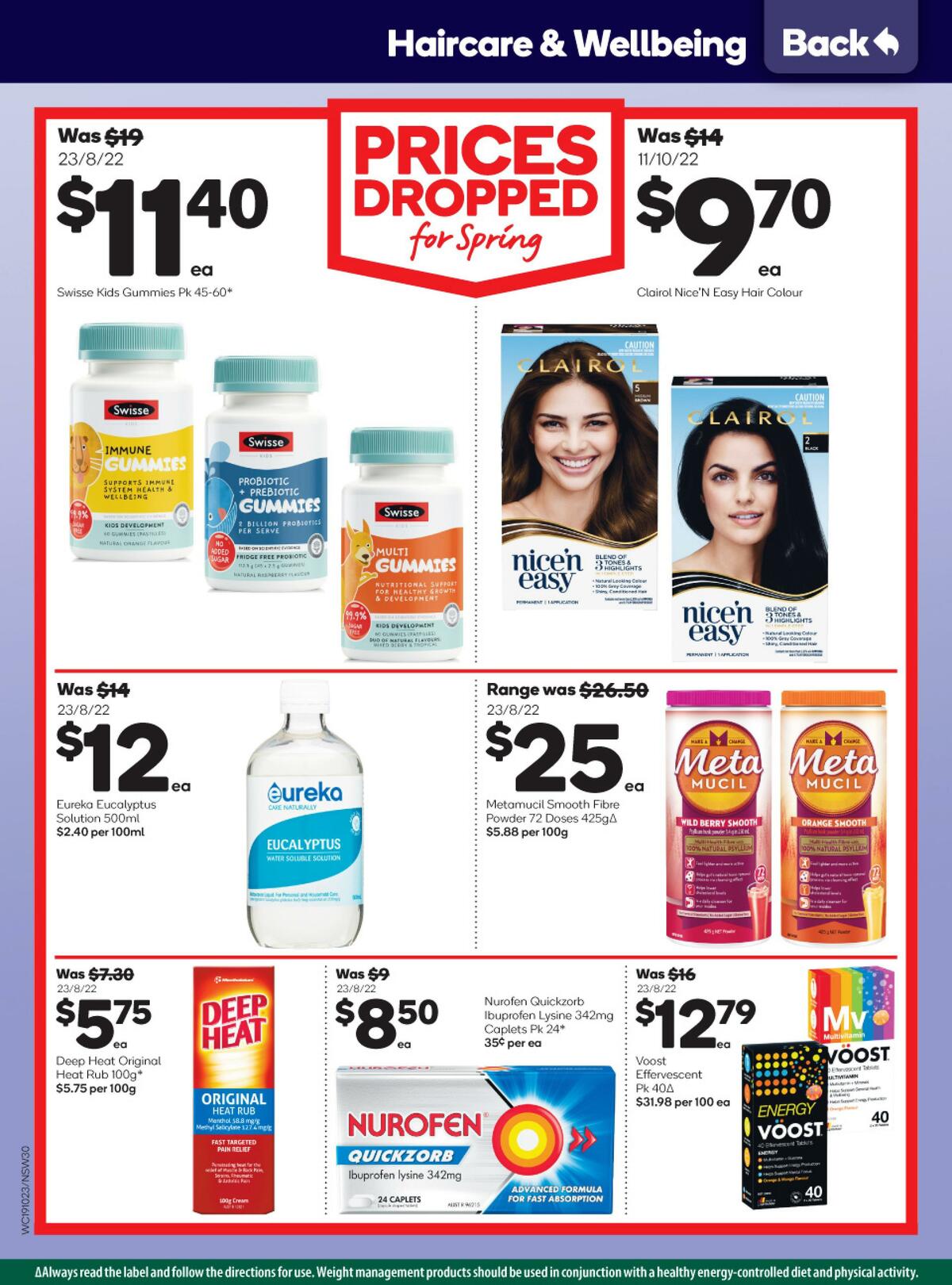 Woolworths Catalogues from 19 October