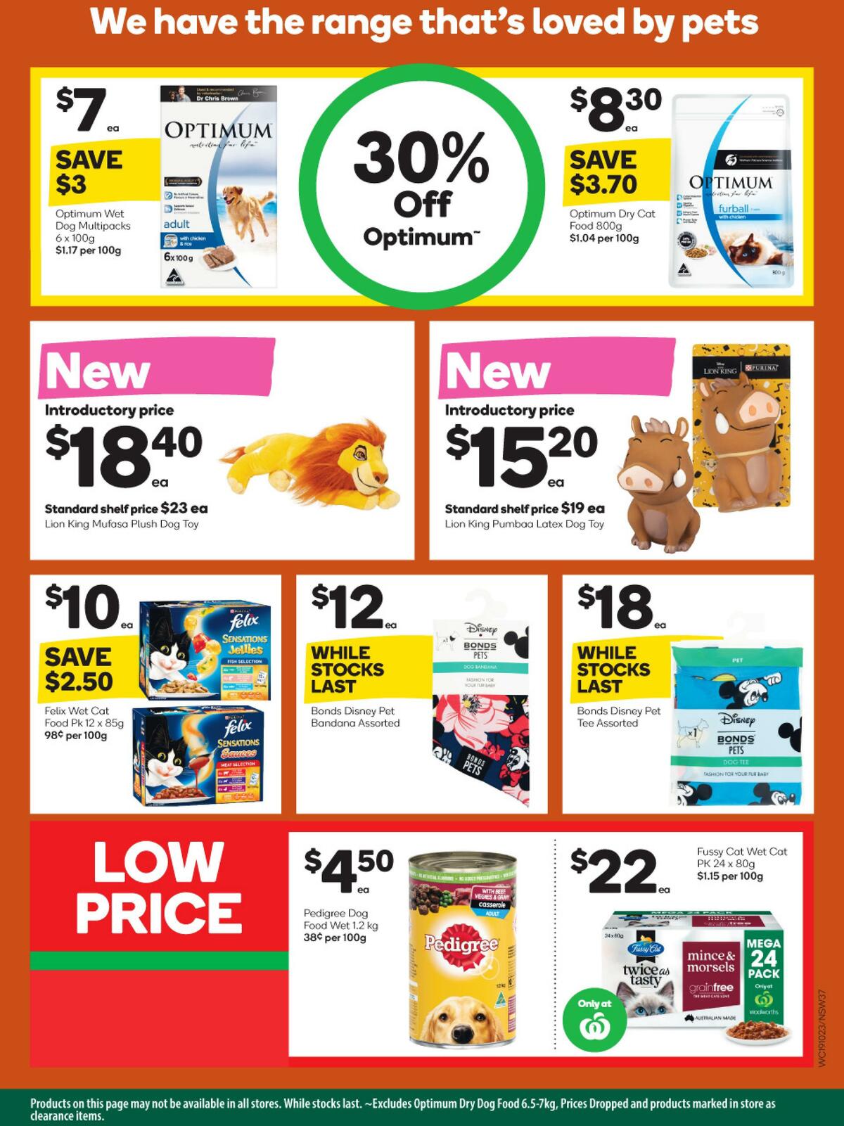 Woolworths Catalogues from 19 October