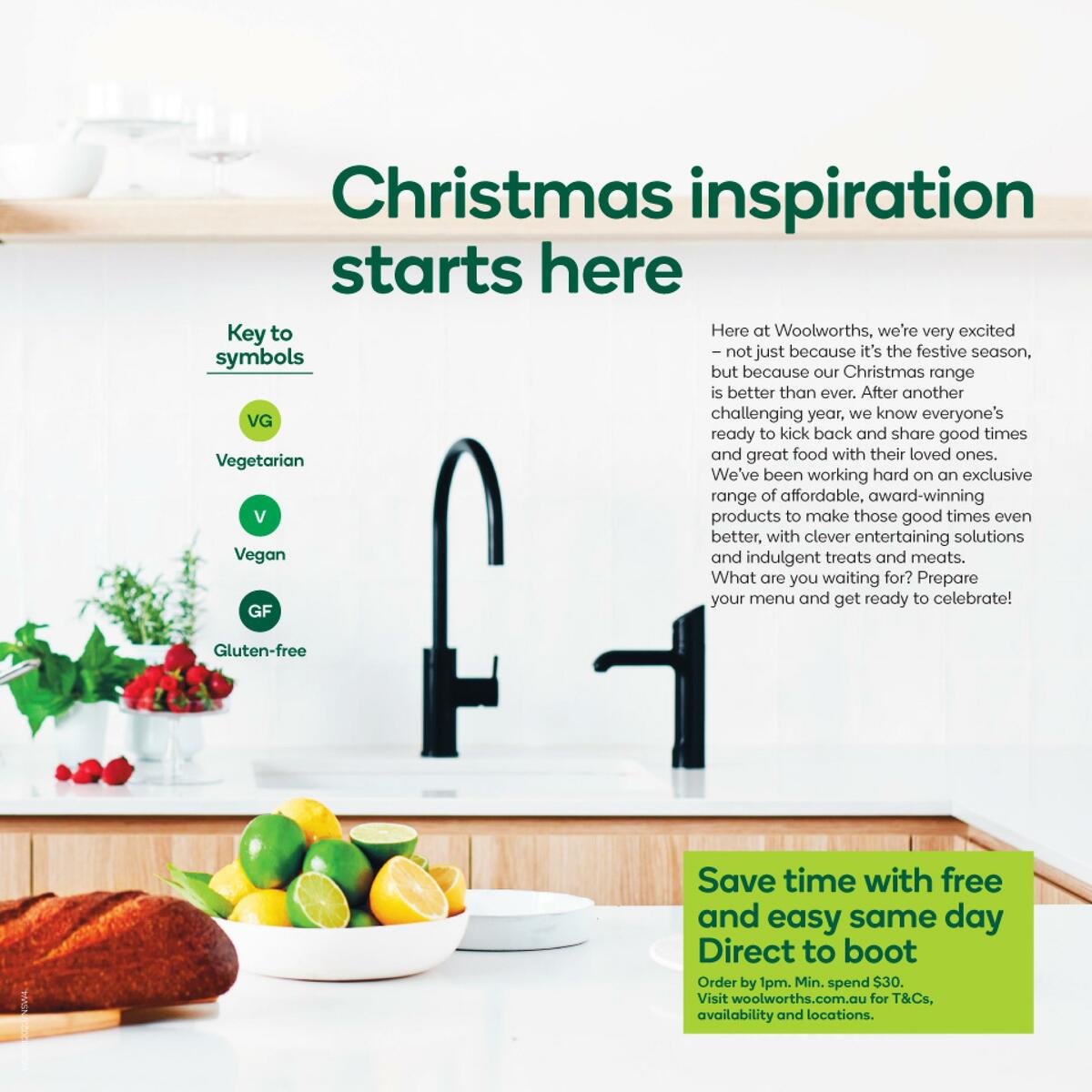 Woolworths Christmas Catalogues from 30 November