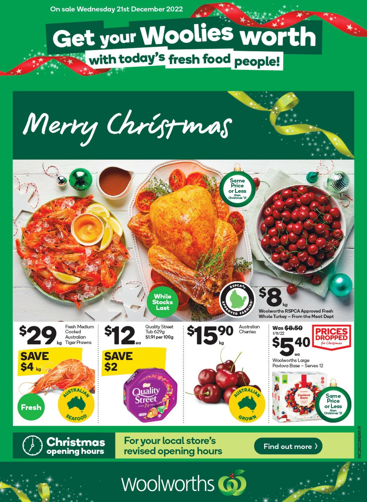 Woolworths Catalogues from 21 December