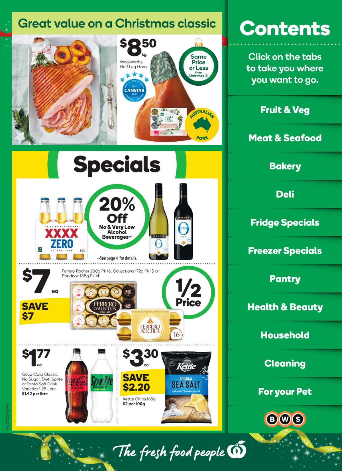 Woolworths Catalogues from 21 December