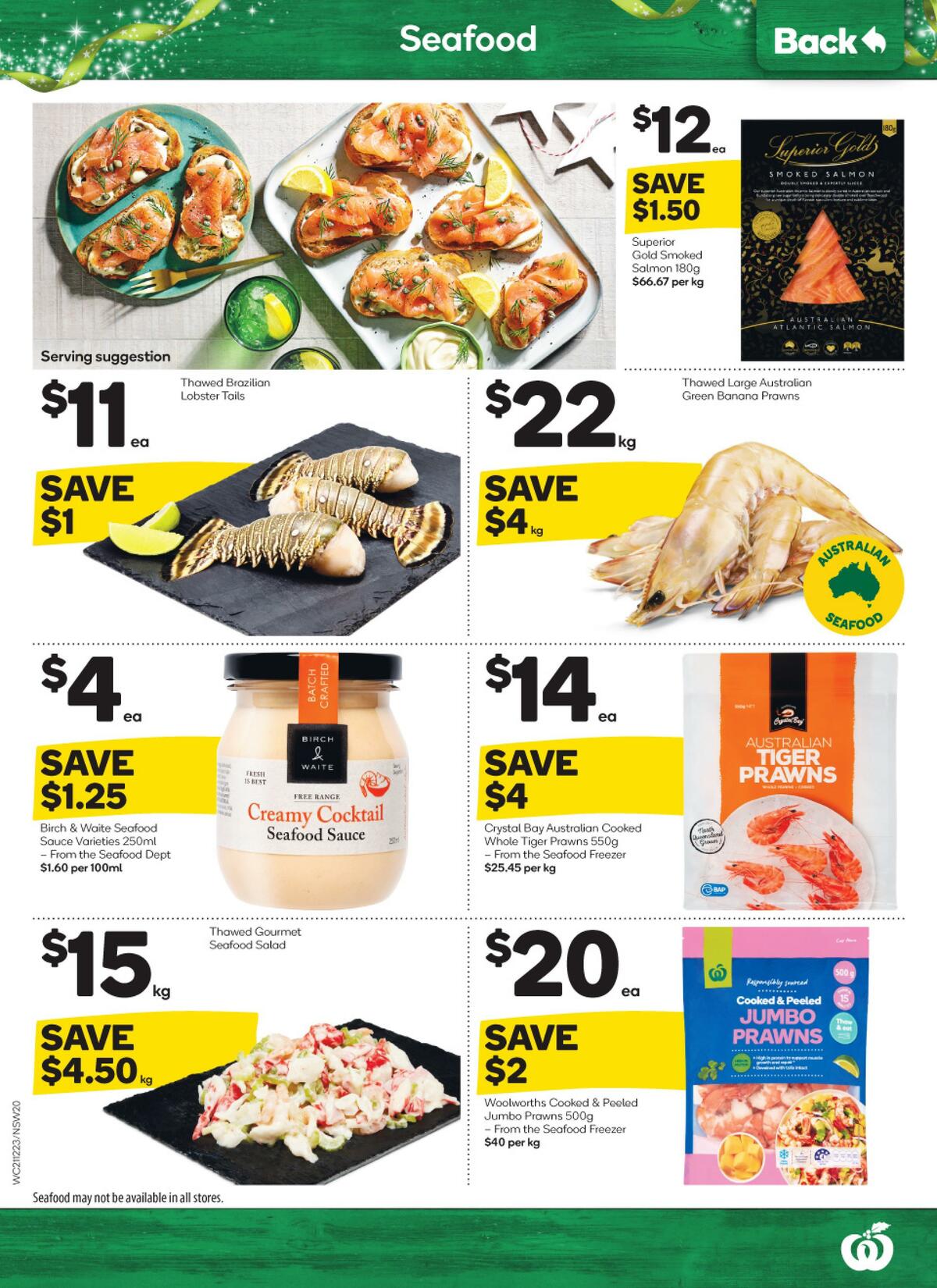 Woolworths Catalogues from 21 December