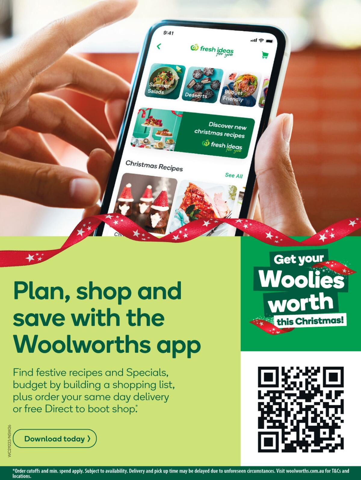 Woolworths Catalogues from 21 December