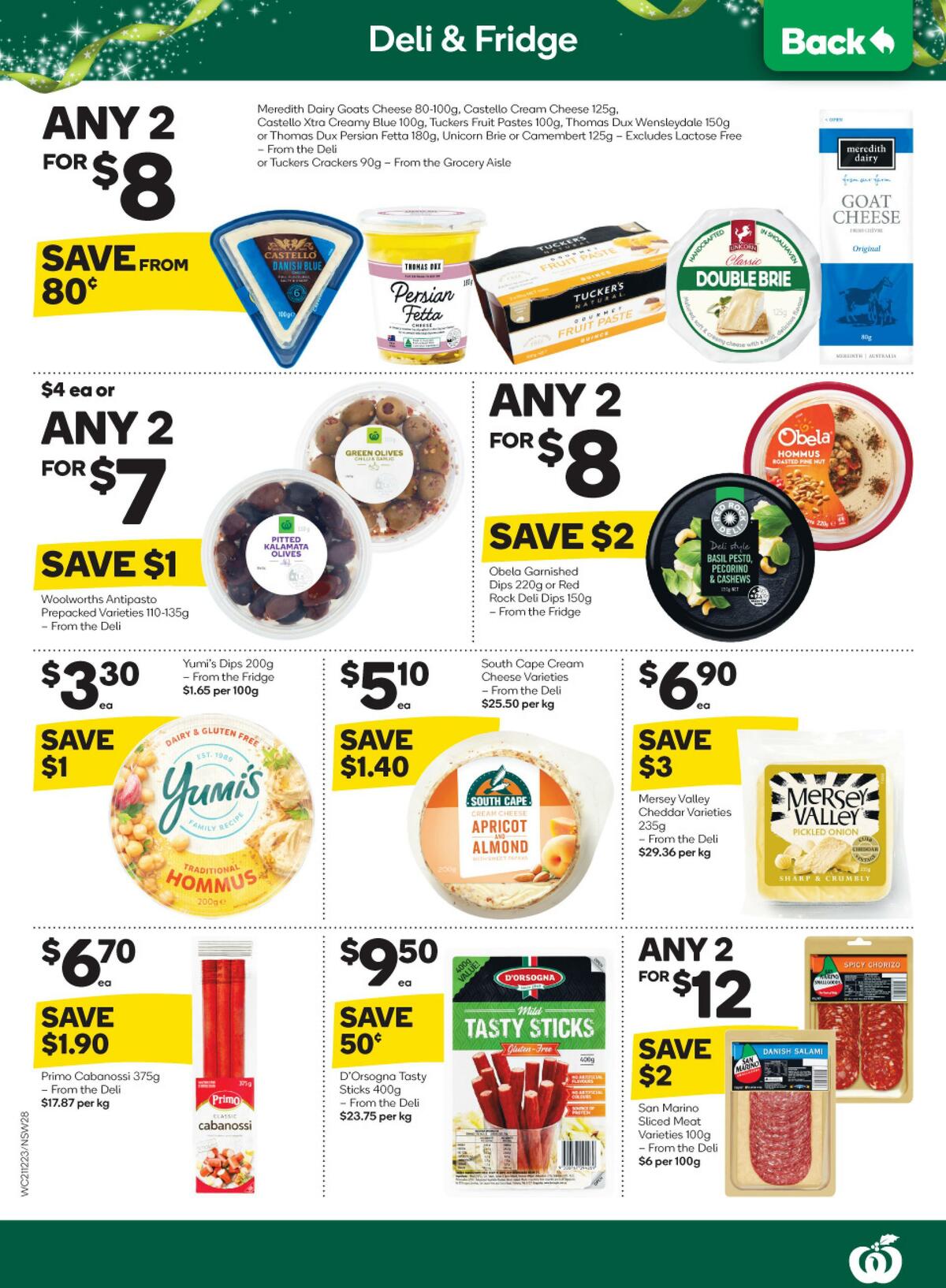 Woolworths Catalogues from 21 December