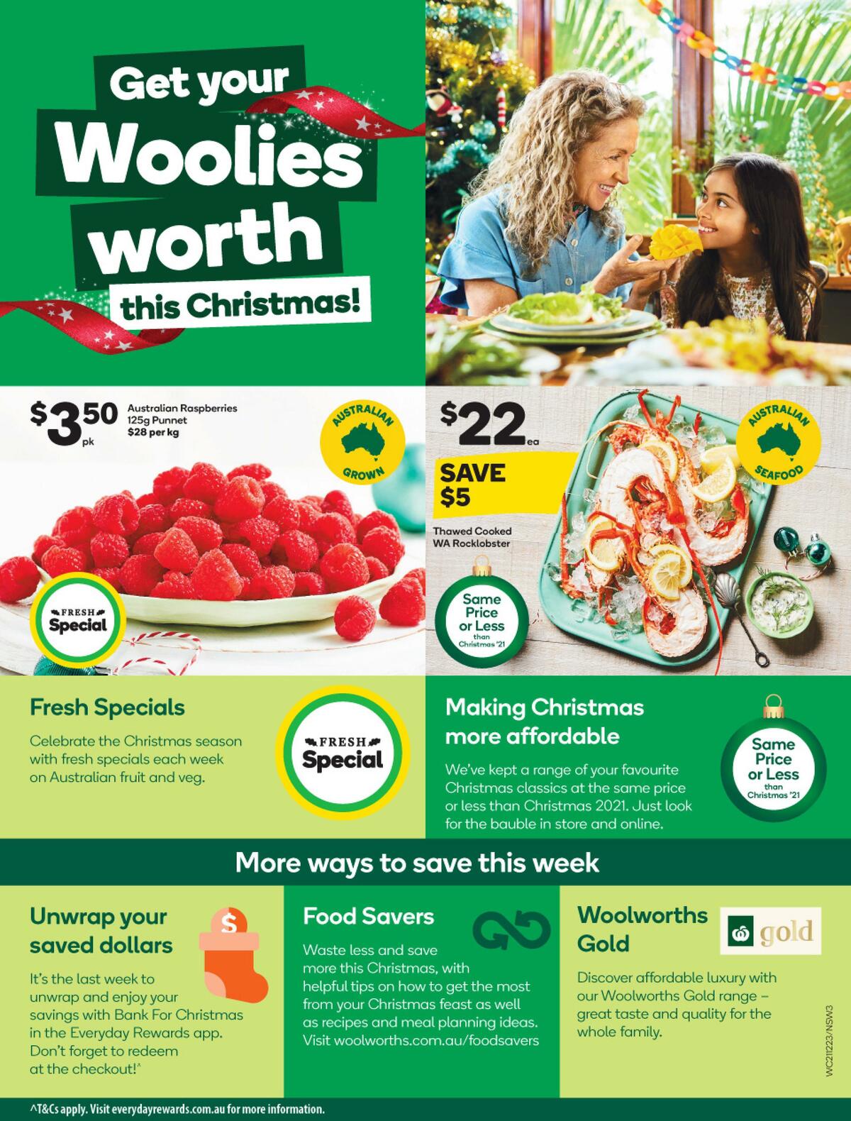 Woolworths Catalogues from 21 December