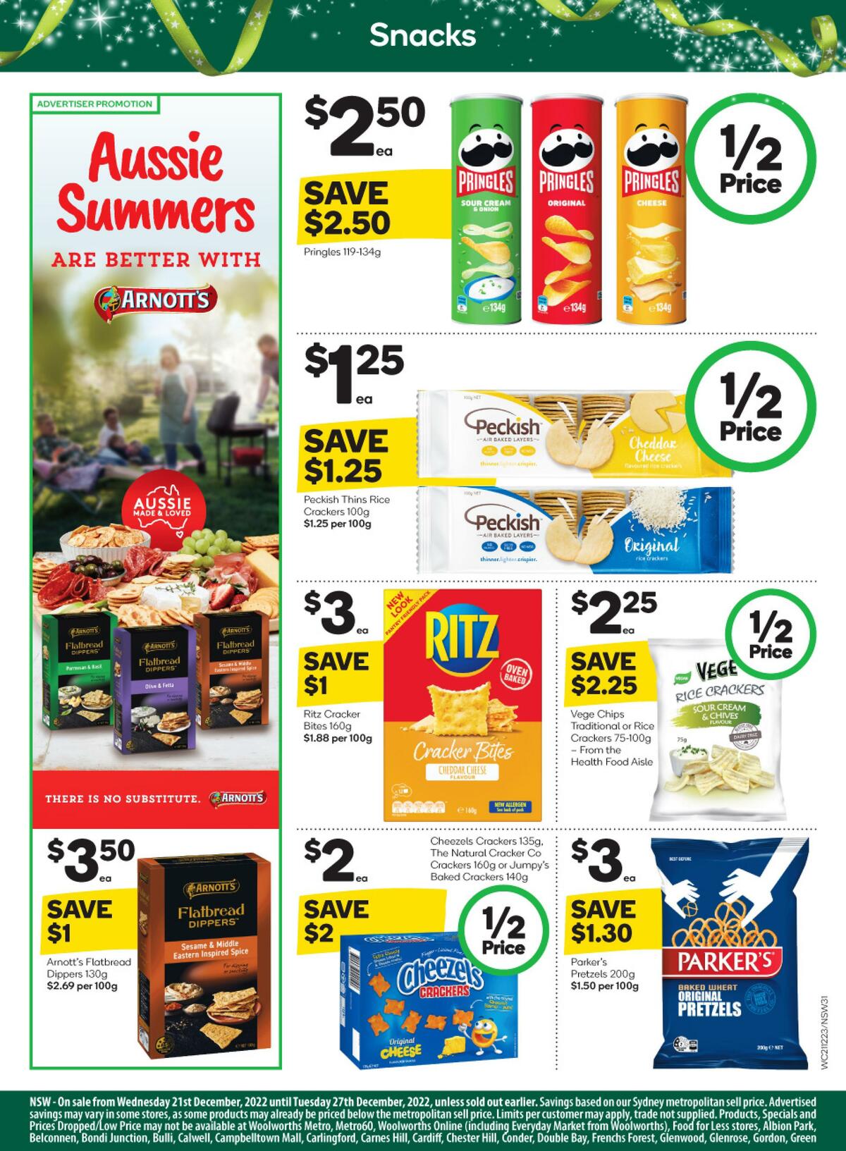 Woolworths Catalogues from 21 December