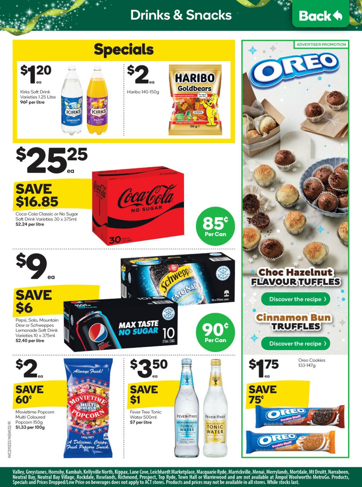 Woolworths Catalogues from 21 December