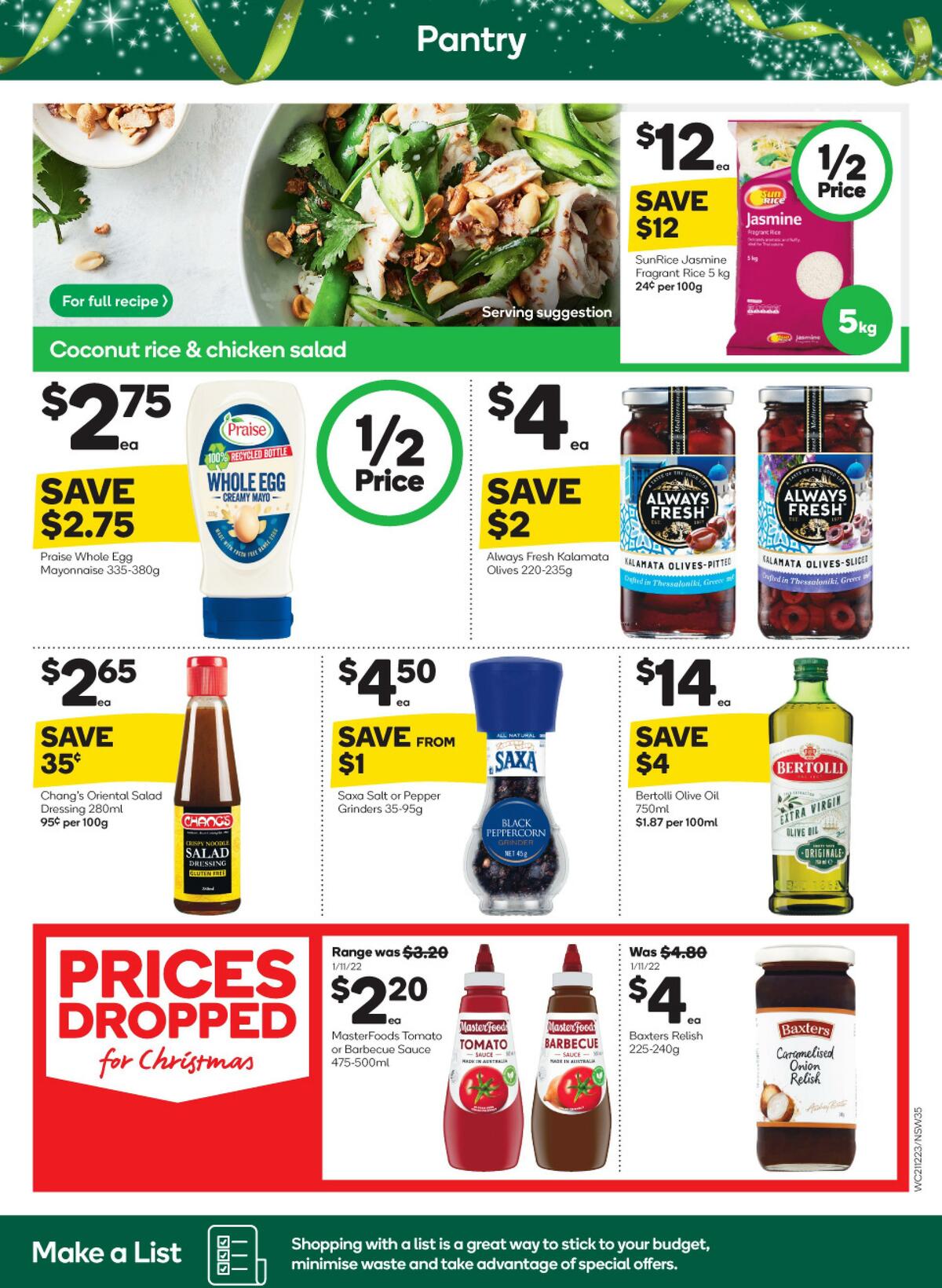 Woolworths Catalogues from 21 December