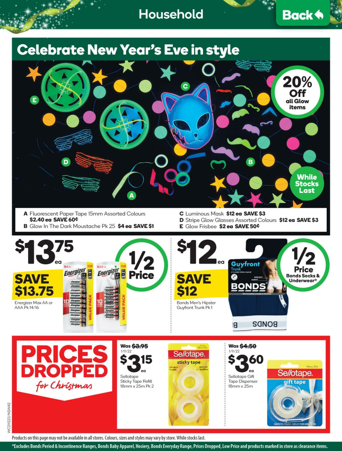 Woolworths Catalogues from 21 December