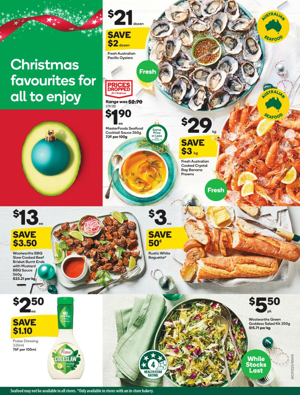 Woolworths Catalogues from 21 December