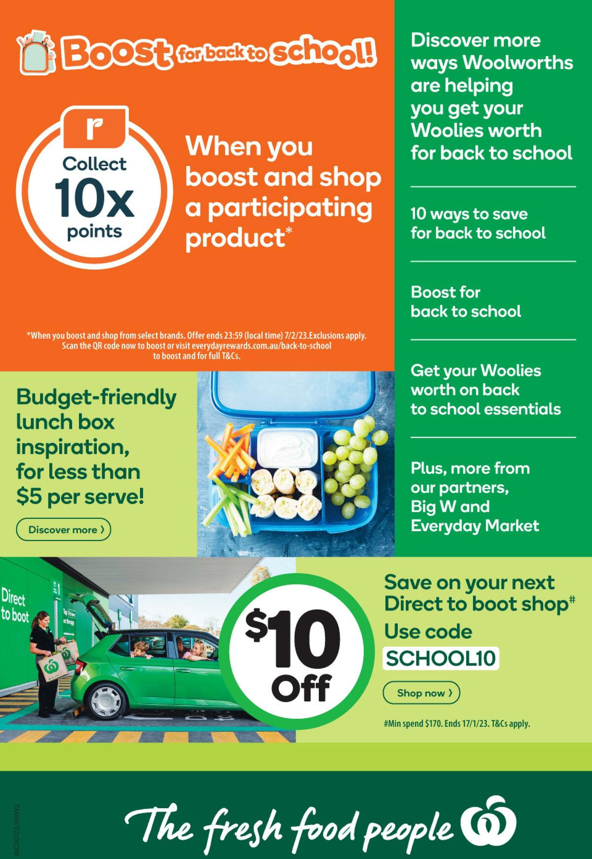 Woolworths Back to School Catalogues from 11 January