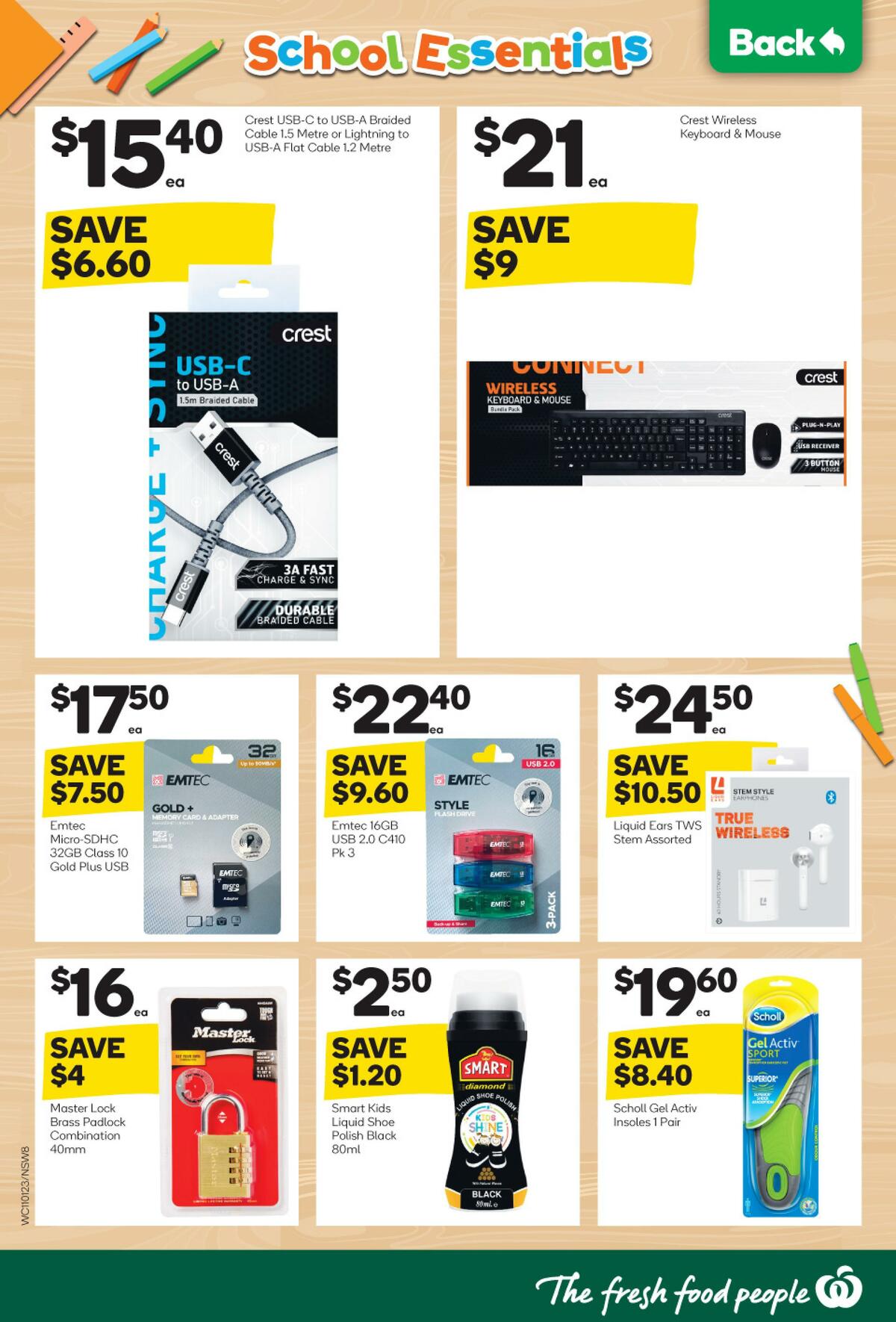 Woolworths Back to School Catalogues from 11 January