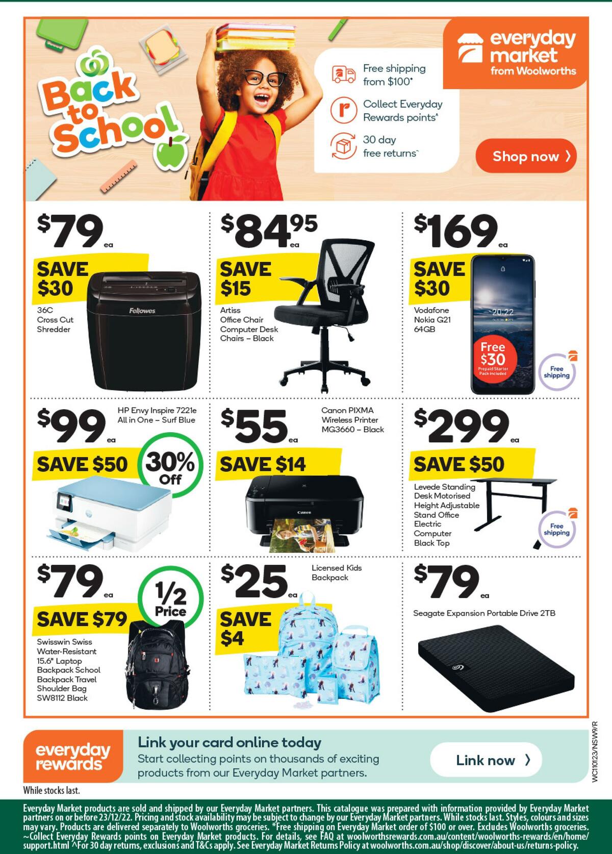 Woolworths Back to School Catalogues from 11 January