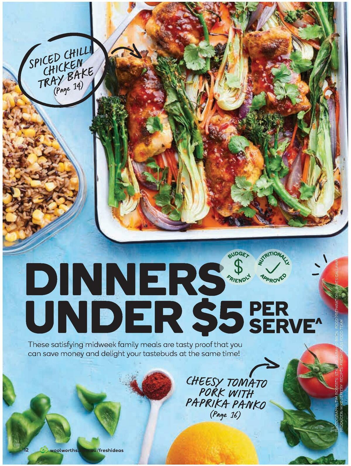 Woolworths Fresh Ideas Magazine January/February Catalogues from 1 January