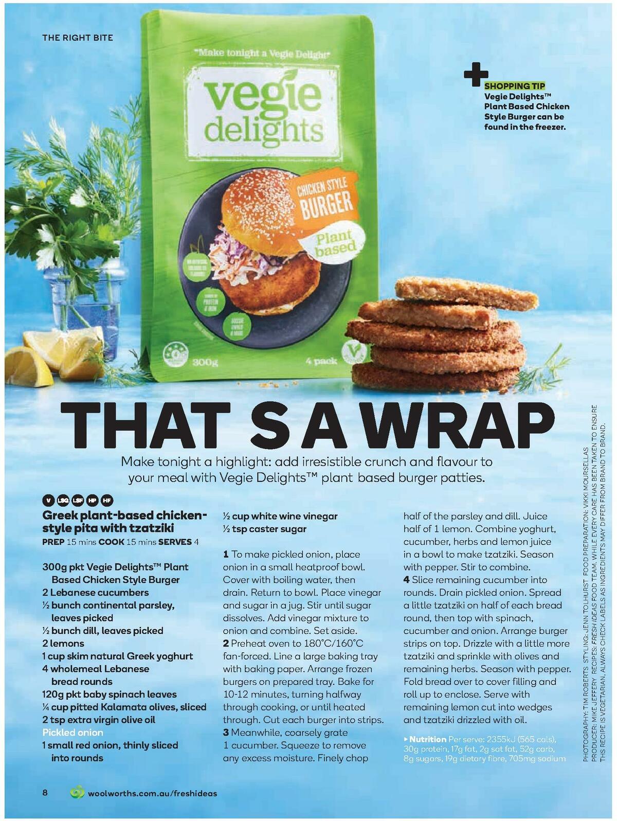 Woolworths Fresh Ideas Magazine January/February Catalogues from 1 January