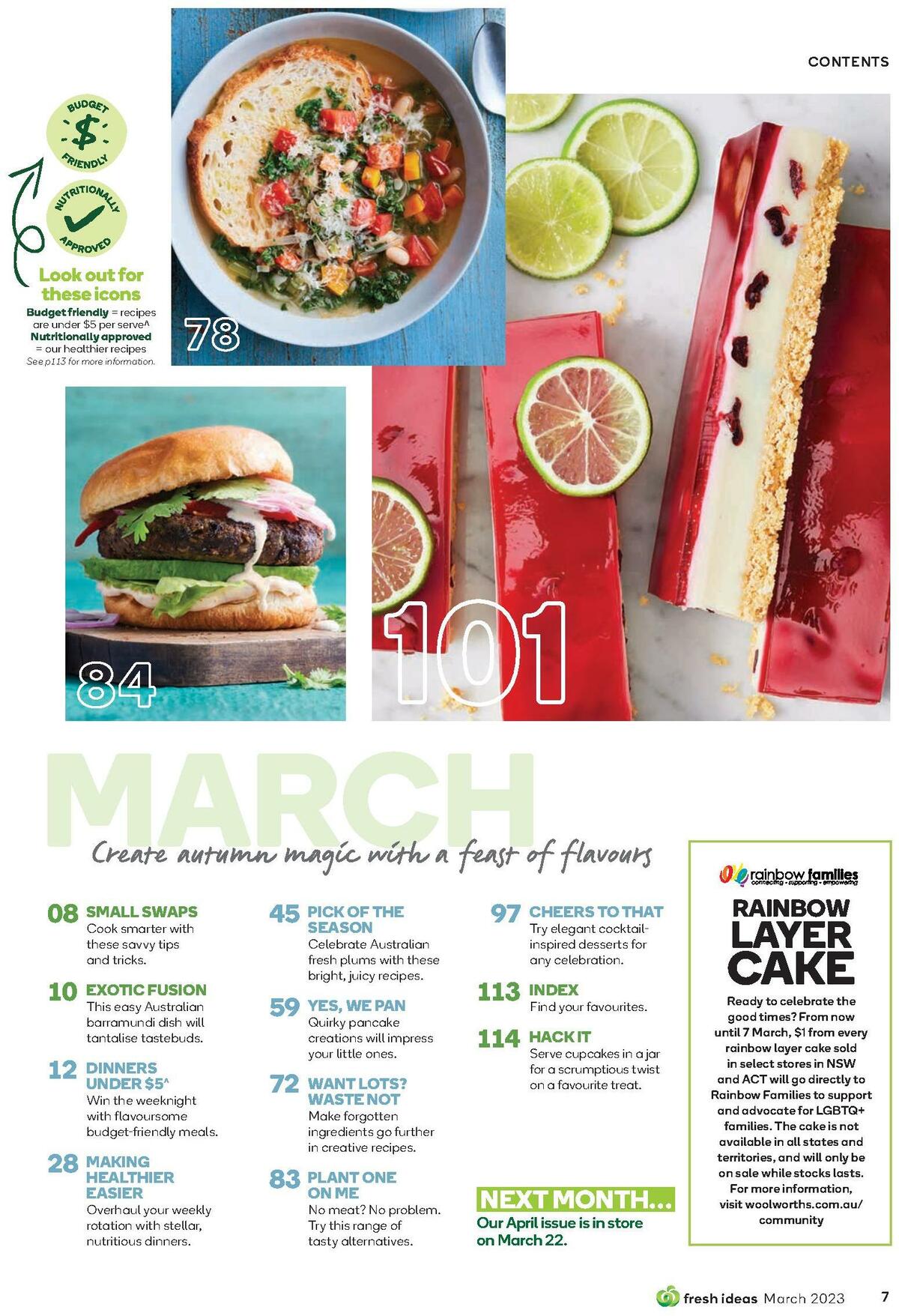 Woolworths Fresh Ideas Magazine March Catalogues from 1 March