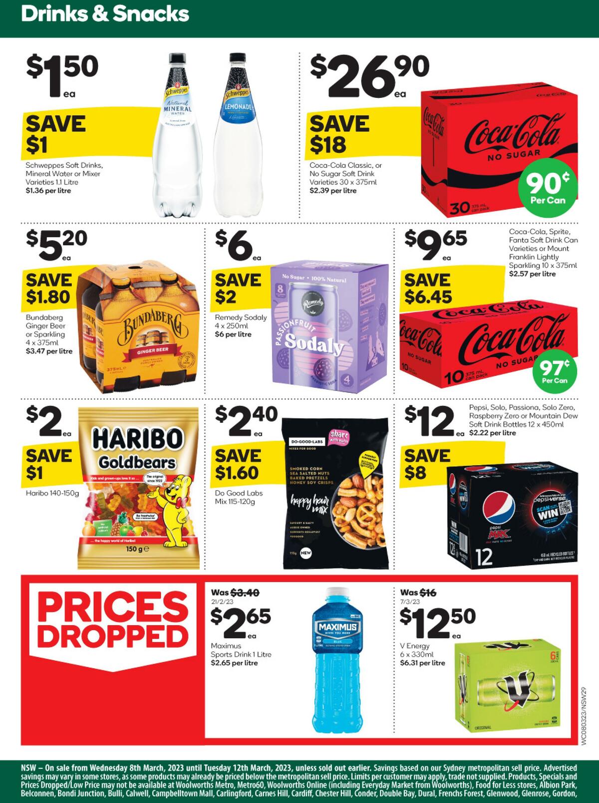 Woolworths Catalogues from 8 March