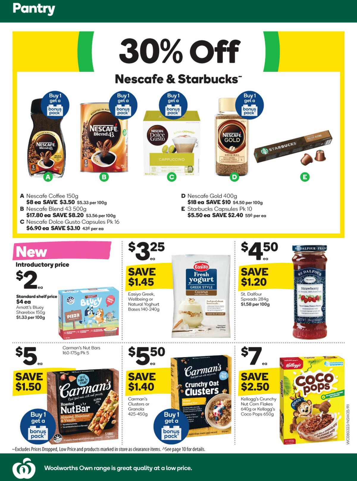 Woolworths Catalogues from 8 March