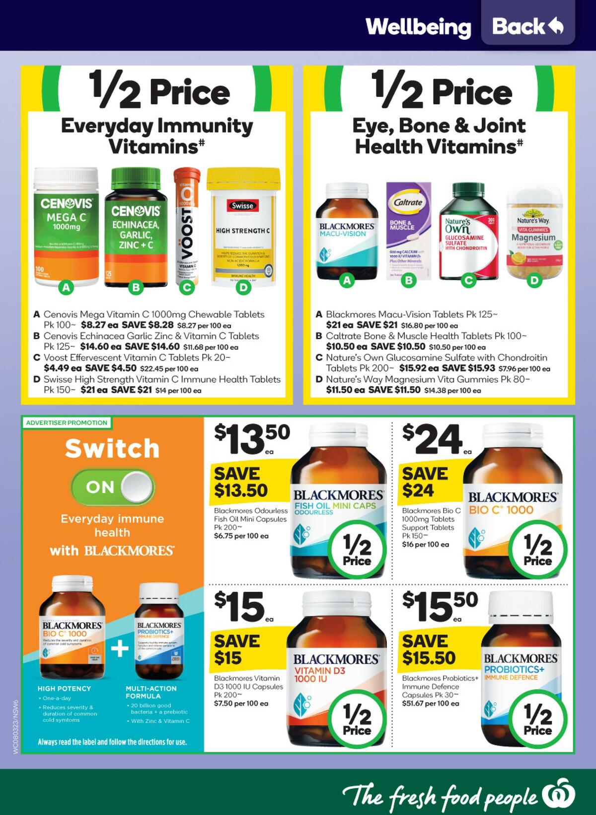 Woolworths Catalogues from 8 March