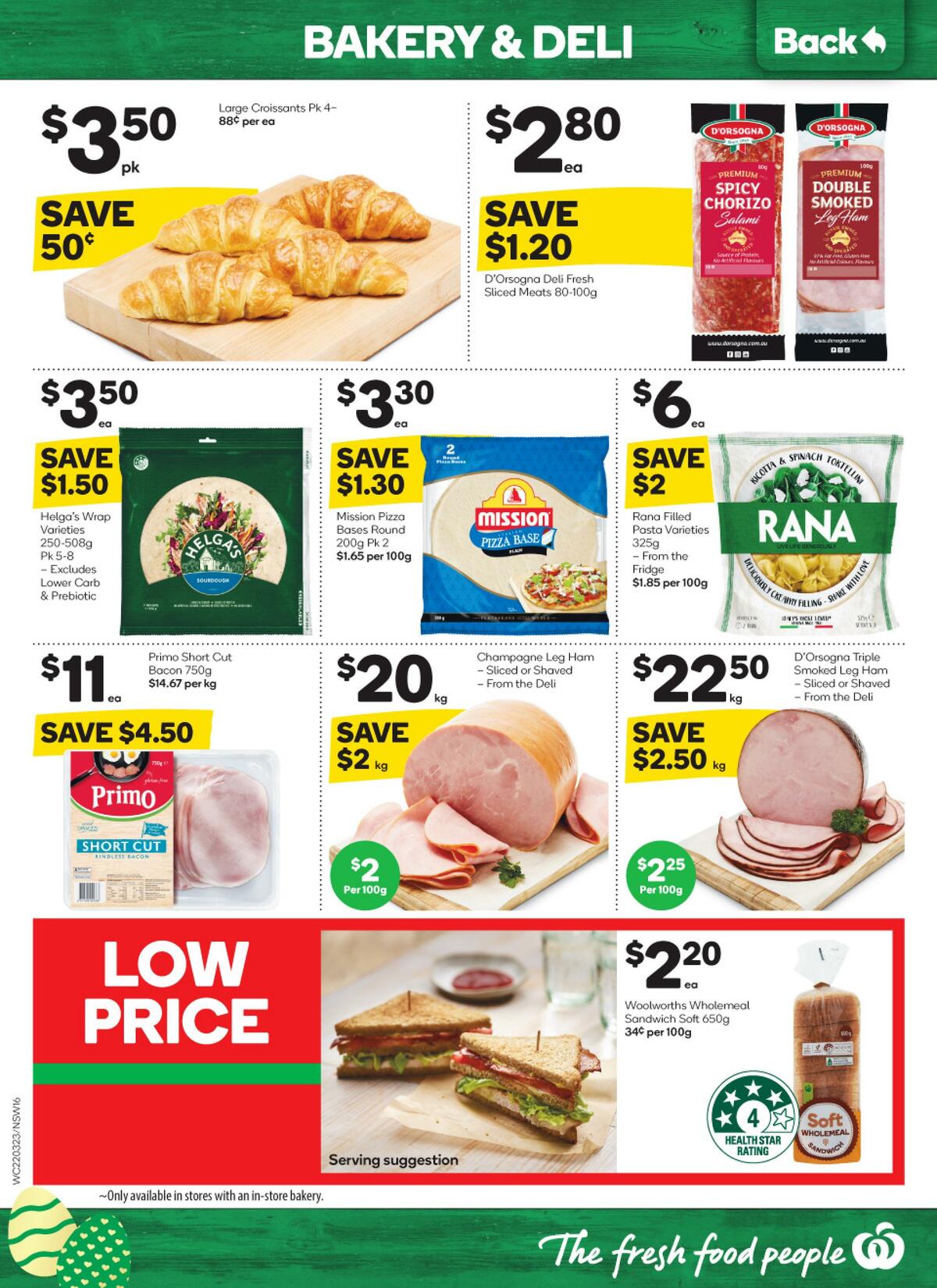 Woolworths Catalogues from 22 March