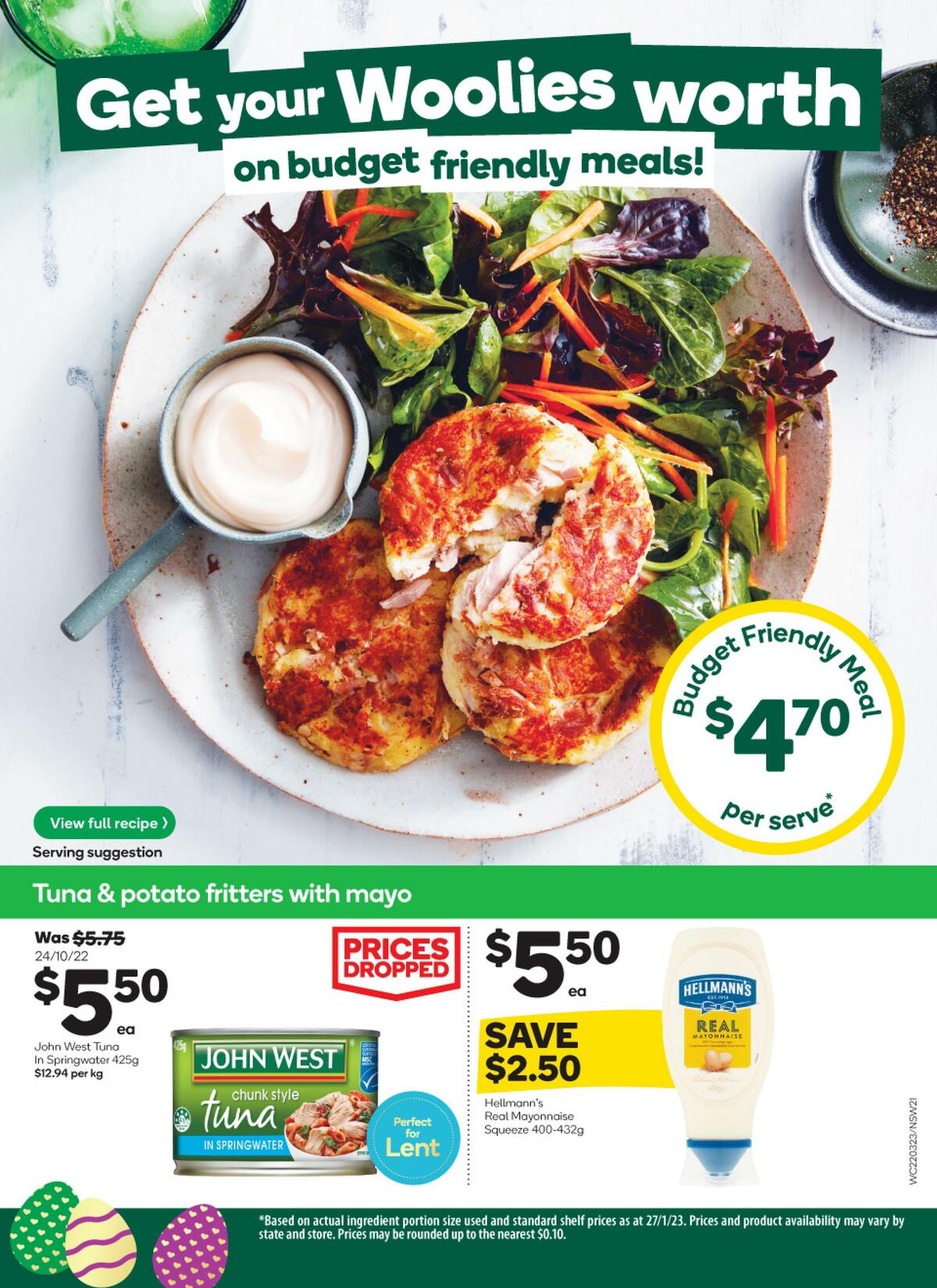 Woolworths Catalogues from 22 March