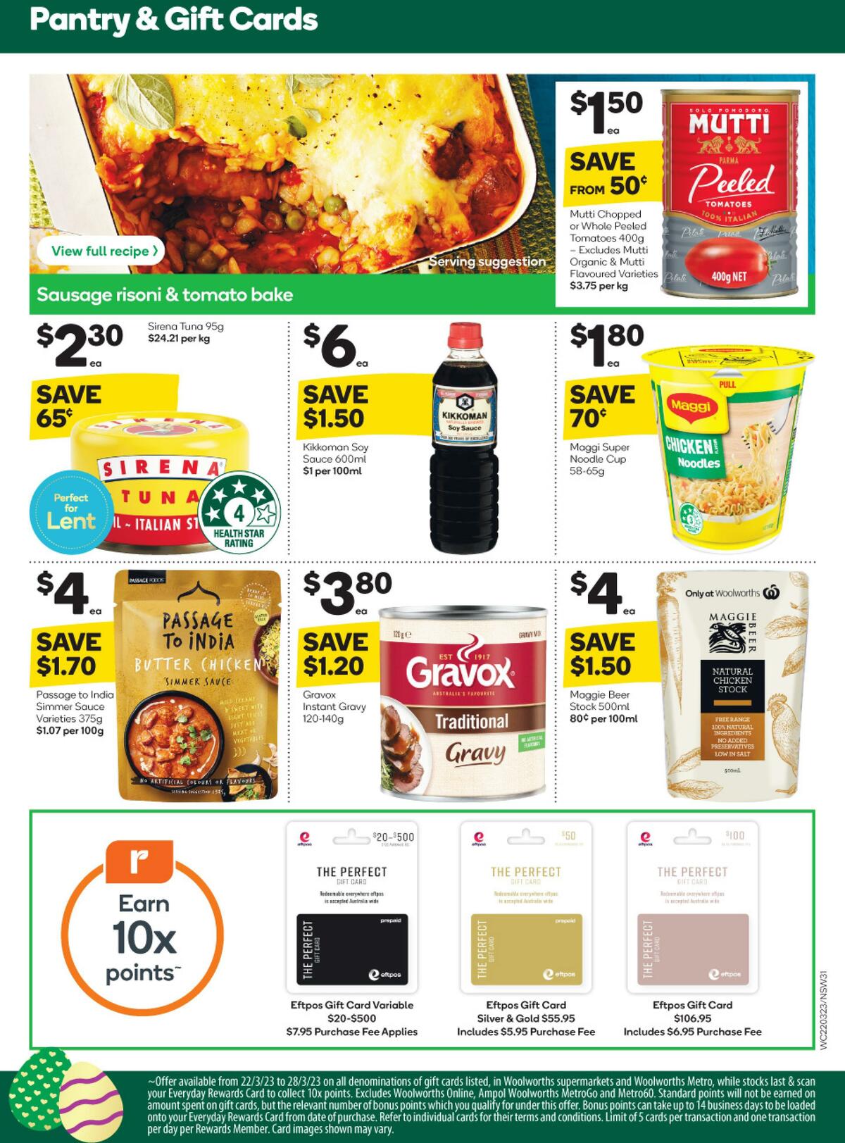 Woolworths Catalogues from 22 March