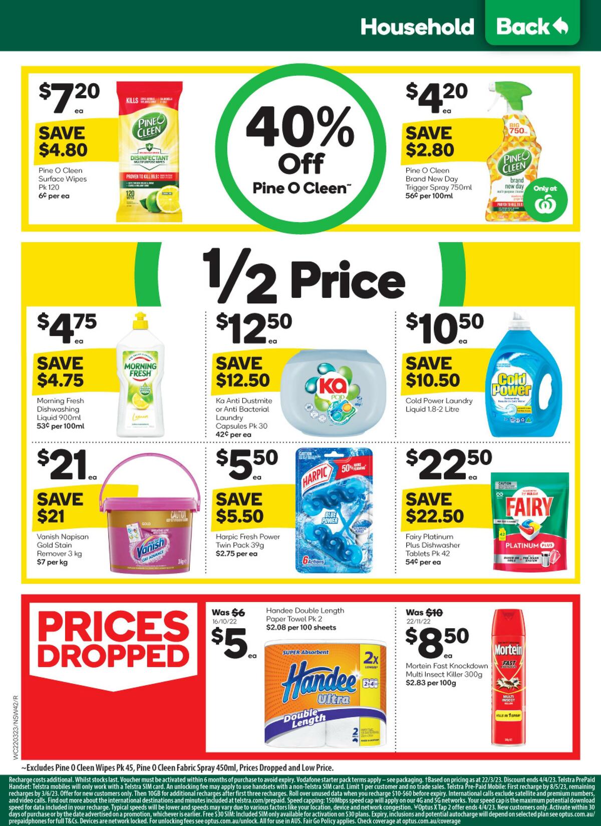 Woolworths Catalogues from 22 March