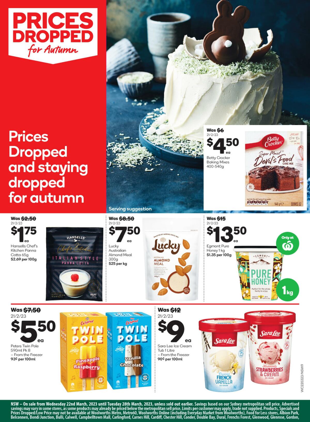 Woolworths Catalogues from 22 March