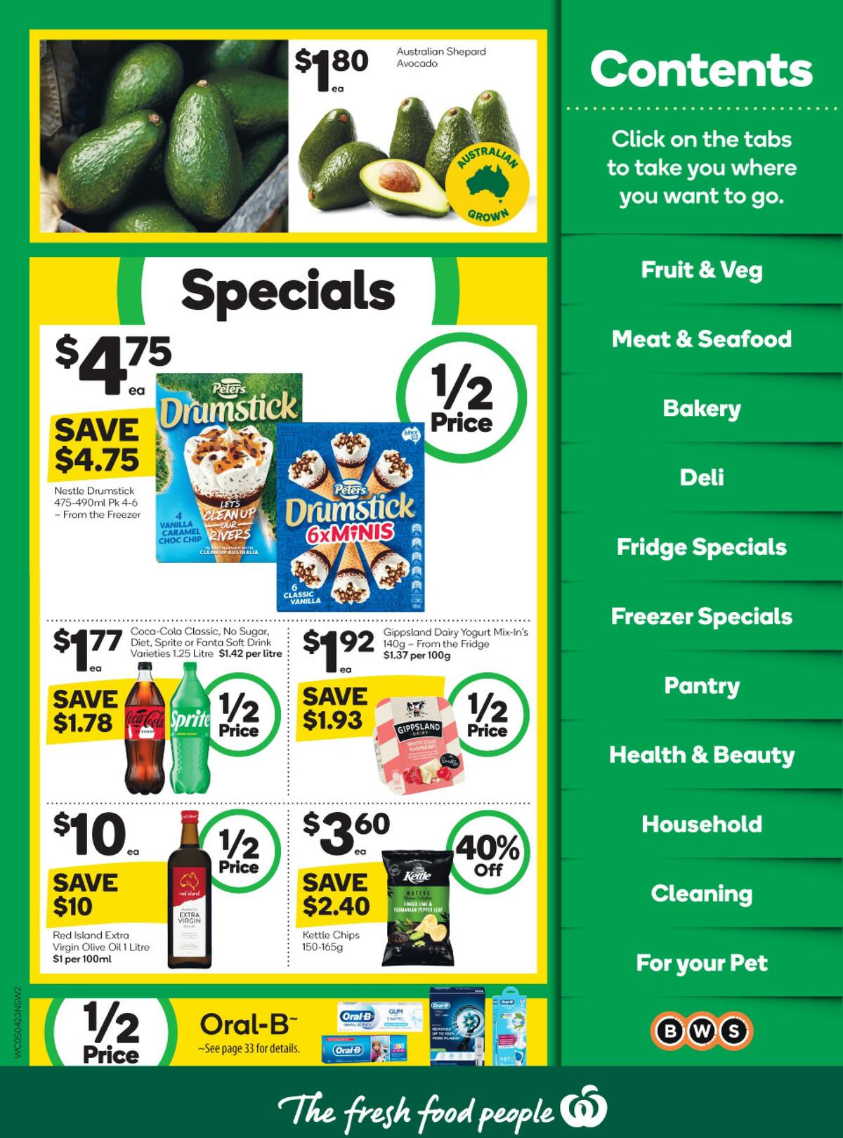 Woolworths Catalogues from 5 April