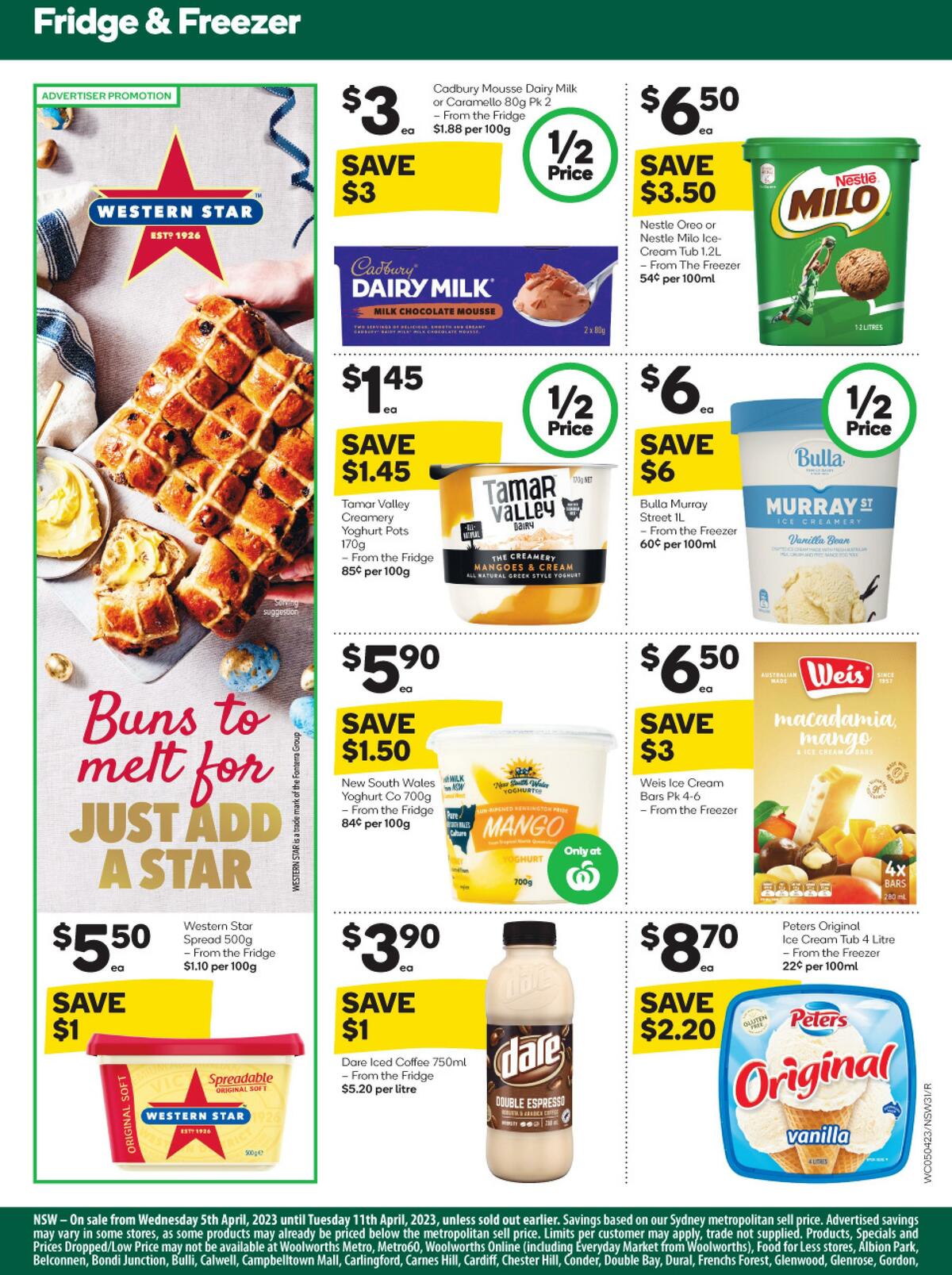 Woolworths Catalogues from 5 April