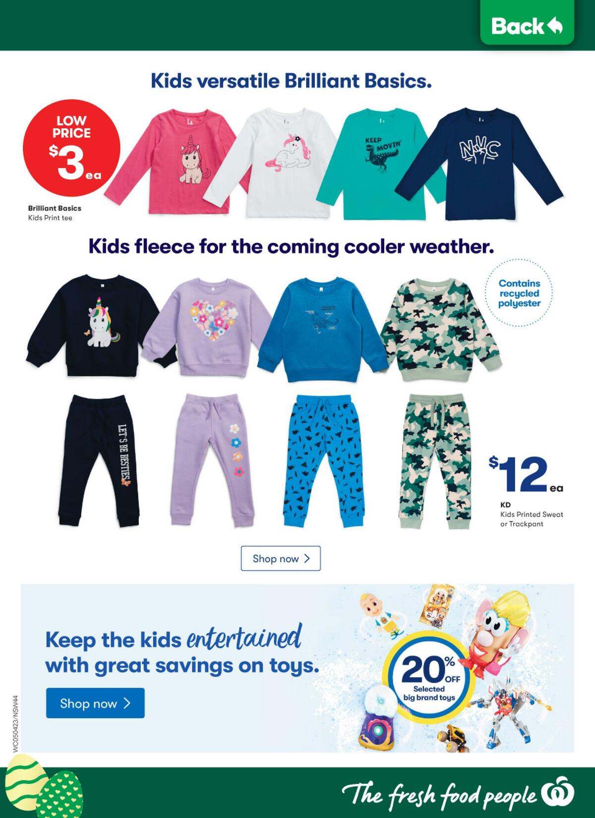 Woolworths Catalogues from 5 April