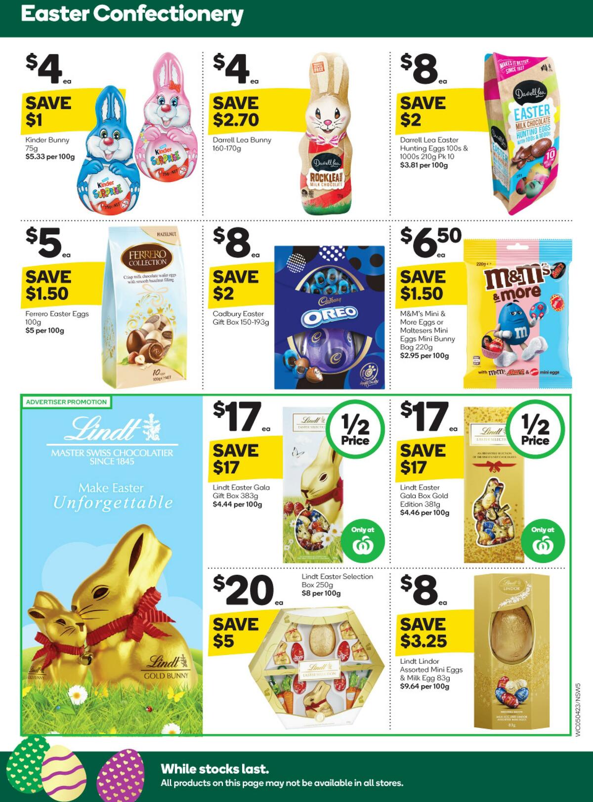 Woolworths Catalogues from 5 April